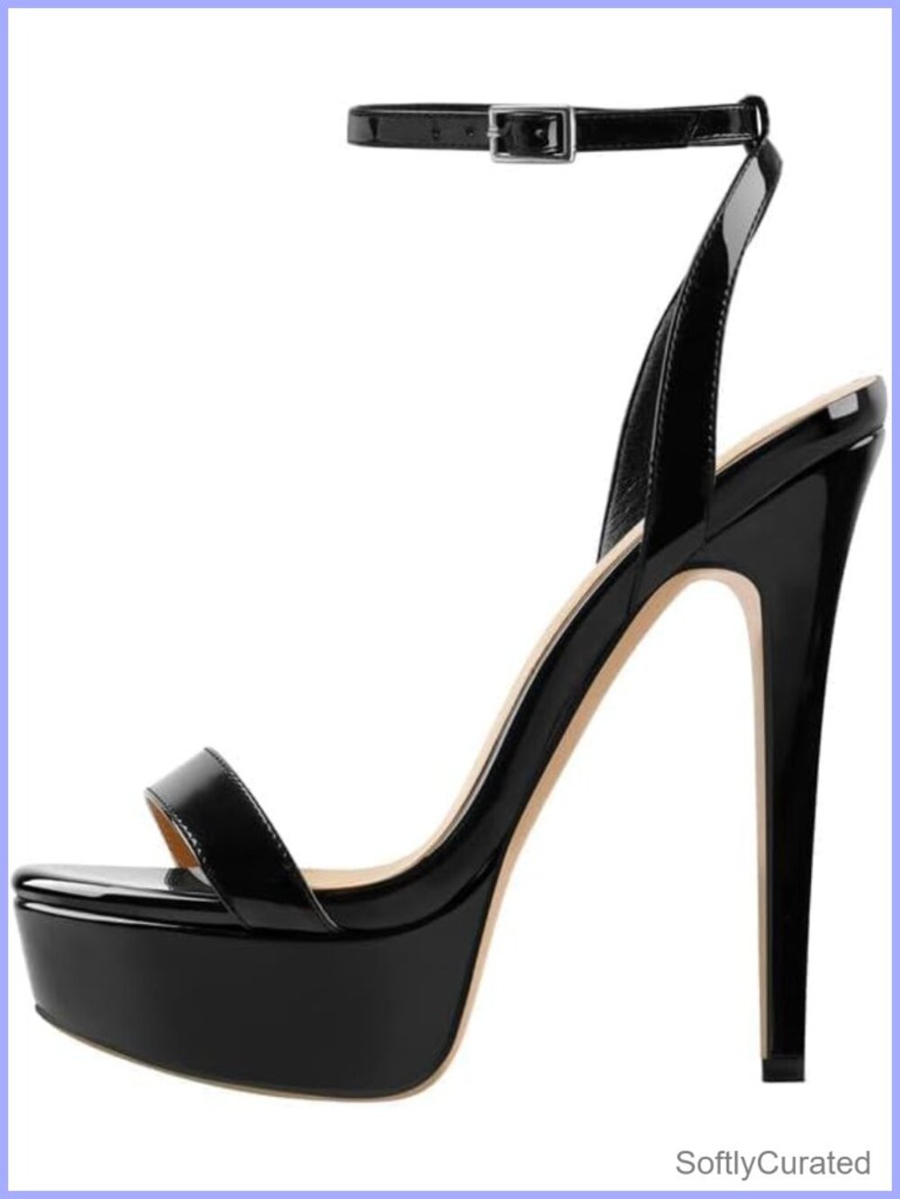 Platform Stiletto High Heels Women Open Toe Ankle Strap Heeled Sandals Wedding